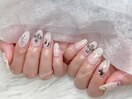 レースネイル ニュアンスネイル