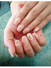 アンアント(An-ant)/スクエアでおしゃれネイル♪