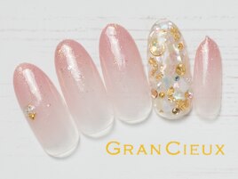 シェル埋め尽くしネイル／7500円