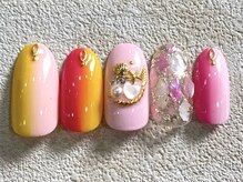 レイネイル 岐阜茜部店(RAY NAIL)/レインボーグラデーション