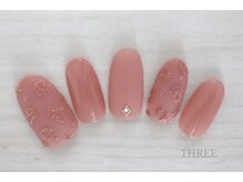 スリー 自由が丘(THREE)/シュガーレオパードネイル