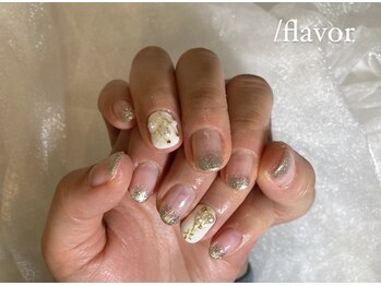 スラッシュフレーバー(/flavor)/クリスマスネイル☆