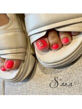 サナ 久が原 千鳥町(S’ana)/フットネイル¥8500
