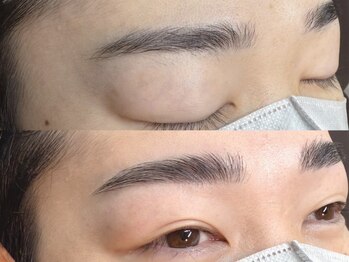 ビフォーアフター 神立店(BeforeAfter)の写真/【メンズアイブロウ人気沸騰中】男性こそ美眉の時代。施術後は男らしさと清潔感UP!究極のイケてる眉毛に!