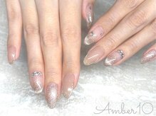 アンバーテン(Amber10)の雰囲気（アクリルスカルプ・チップスカルプご用意！長さだし1本～OK♪）