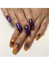 ハロウィンネイル