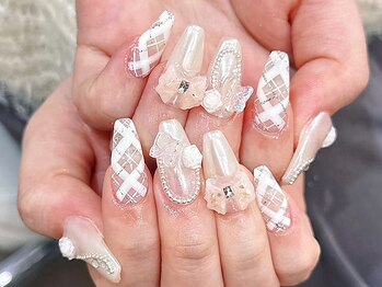 ユミ 池袋(Umi)/長さだしワンホンネイル