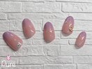 大人可愛い定額ネイル￥9000