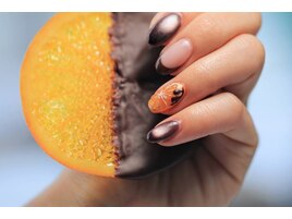 バレンタインネイル