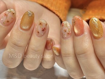 押し花×マグネット