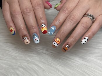 キャラクターネイル