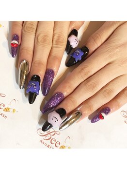 ビー 八女店(Bee)/キャラクタースカルプネイル*