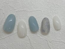 シエルネイルスタジオ 新宮店(Ciel nail studio)/【シンプルニュアンス】