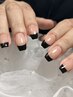 【他店様オフ無料】オフィスネイルにも◎フレンチネイル　¥6,100→¥4,600