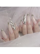 マリネイル(Mari NAIL)/ガラスフレンチ