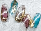 秋 ニュアンス インクネイル