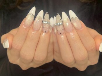 アイネイルズ 大宮店(Ｉ nails)/マグネット×フレンチ