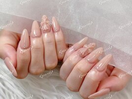 クロムパーツネイル　人気ネイル