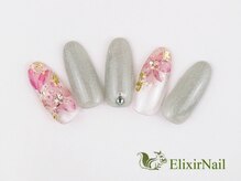 エリクサーネイル 五反田(Elixir Nail)/定額a シンプル／クーポン使用