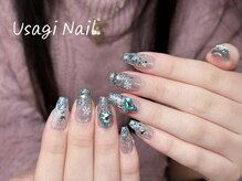 ウサギネイル 新大久保店(usagi nail)/冬ネイル