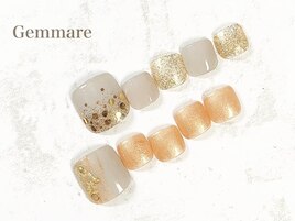 カジュアルフットネイル☆