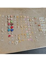 アイラッシュマルヴァ(Eye Lash Malva)/耳つぼジュエリー☆パーツ