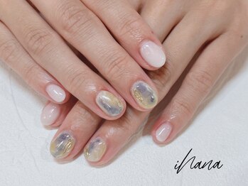 イハナ(ihana)の写真/ショートネイルでも指先が映える豊富なデザインをご用意◎家事やお仕事等で爪を伸ばせない方にもオススメ◎