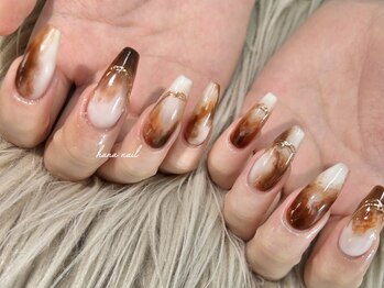 ハナネイルアンドアイラッシュ(hana nail & eyelash)の写真/爪が折れた、ちび爪や深爪の方、長さがバラバラという方も◎諦めていたデザインも長さ出しで理想の指先に♪