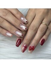 ビアンカ 美浜店(Bianca)/大人ガーリーバレンタインネイル