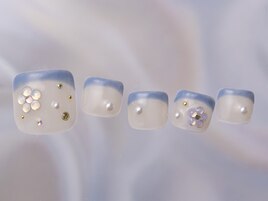 スプリング花スタッズ¥9480