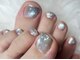 ハズグラスネイル(Haze Grass nail)の写真/【駐車場有 | 北久米駅から車で5分】リピーター多数の人気フット♪丁寧ケア×もちの良さで理想のネイルを♪