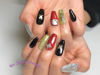 アン ジョーヌドラゴ/キラキラ☆ブラックネイル