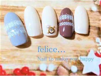 ネイルサロン フェリーチェ(felice)/【定額ネイル】¥7480