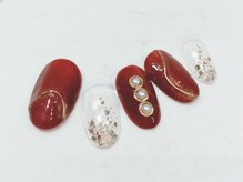 ネイルアンドまつ毛エクステ ルーナ イオン相模原店/ジェルネイル　定額　8900