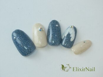 エリクサーネイル 神田(Elixir Nail)/ハンドシンプル/クーポン使用