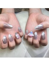 ソワ(sowa)/マグネットネイル　キティー