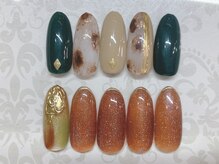 ティーエヌ 本厚木店/秋ネイル☆6000円【6600円税込】