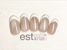 エストラッシュアンドネイル 銀座店(est lash&nail)/フレンチマグネットネイル