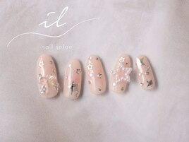 星×チークネイル