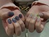 ●hand gel●  スキニーフレンチネイル