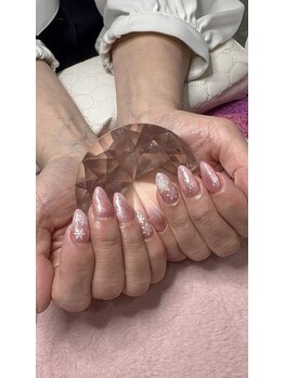 チェリーブロッサム(A CHERRY BLOSSOM)/ピンク系冬ネイル