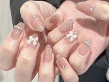 ルネネイル(Lune nail)/キラキラネイル