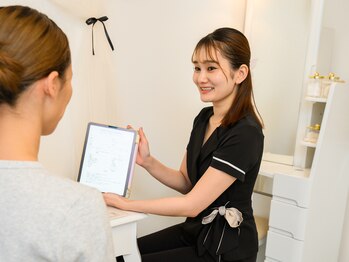 美肌育成サロン Soel/カウンセリングでお悩み確認♪