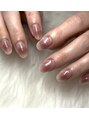 グルス(GRUS)&nbsp;エアジェルならチークネイルもふわっとキレイな仕上がりに☆
