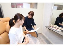 アッシュヘアー/カウンセリング風景