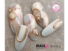 ネイリックス 栄ガスビル(NAILX)/とろけるマーブル★ニュアンス