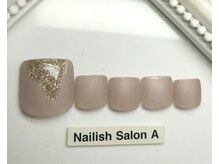 ネイリッシュサロン エー(Nailish Salon A)/ニュアンスマットフット