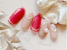 ネイルアンドアイラッシュ ボネール 銀座店(lash Bounail)/9480 メタリック ミラー パール