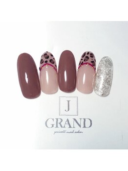 ジェイグランド(JGRAND)/アニマルフレンチネイル