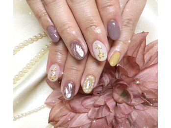 ウィズ フェリーク/クラシカルフラワーネイル